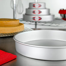 Load image into Gallery viewer, 10" X 2" ALUMINUM CAKE PAN
