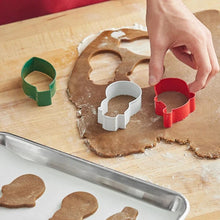 Load image into Gallery viewer, 3PC CHRISTMAS COOKIE CUTTER SET