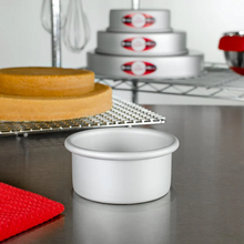 Load image into Gallery viewer, 4" X 2" ALUMINUM CAKE PAN