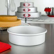 Load image into Gallery viewer, 8" X 2" ALUMINUM CAKE PAN