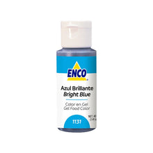 Load image into Gallery viewer, BRIGHT BLUE GEL COLOR ENCO 1.41 OZ