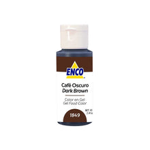 Load image into Gallery viewer, DARK BROWN GEL COLOR ENCO 1.41 OZ
