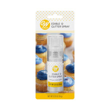 Load image into Gallery viewer, EDIBLE SILVER GLITTER SPRAY 0.35 OZ
