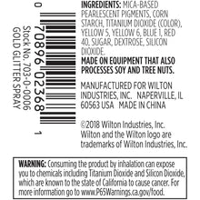 Load image into Gallery viewer, EDIBLE GOLD GLITTER SPRAY 0.35 OZ