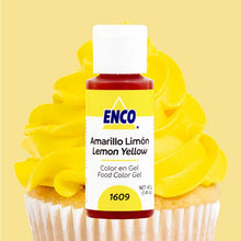 Load image into Gallery viewer, LEMON YELLOW GEL COLOR ENCO 1.41 OZ