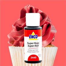 Load image into Gallery viewer, SUPER RED GEL COLOR ENCO 1.41 OZ