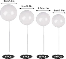 Load image into Gallery viewer, 30PC WHITE DECORATIVE BALLS