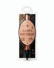 Load image into Gallery viewer, ROSE GOLD HAPPY BIRTHDAY SPARKLER