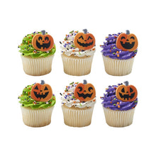 Load image into Gallery viewer, JACK-O-LANTERNS RINGS 12CT