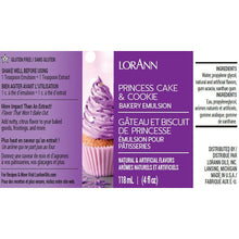 Load image into Gallery viewer, PRINCESS CAKE & COOKIE EMULSION 4 OZ