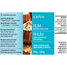Load image into Gallery viewer, RUM EMULSION 4 OZ