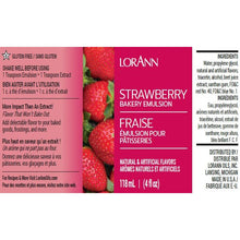 Load image into Gallery viewer, STRAWBERRY EMULSION 4 OZ