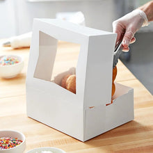 Load image into Gallery viewer, 10.25&quot;X8&quot;X4&quot; WHITE WINDOW BOX
