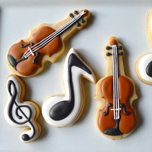Load image into Gallery viewer, 3.5&quot; MUSIC NOTE COOKIE CUTTER
