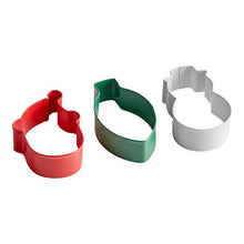 Load image into Gallery viewer, 3PC CHRISTMAS COOKIE CUTTER SET
