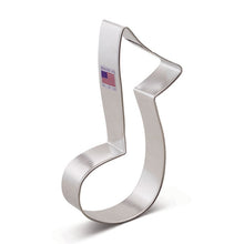 Load image into Gallery viewer, 5&quot; MUSIC NOTE COOKIE CUTTER

