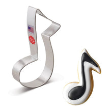 Load image into Gallery viewer, 5&quot; MUSIC NOTE COOKIE CUTTER
