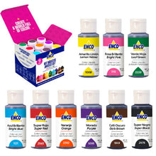 Load image into Gallery viewer, 9 COLOR GEL SET ENCO 1.41 OZ
