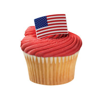 Load image into Gallery viewer, AMERICAN FLAG RINGS 12CT

