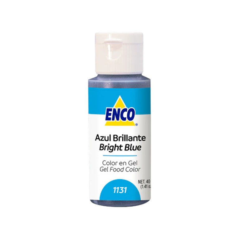 BRIGHT BLUE GEL COLOR ENCO 1.41 OZ
