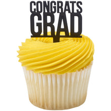 Load image into Gallery viewer, 12PC DECOPICS CONGRATS GRAD
