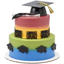 Load image into Gallery viewer, 12PC DECOPICS CONGRATS GRAD
