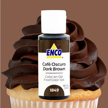 Load image into Gallery viewer, DARK BROWN GEL COLOR ENCO 1.41 OZ
