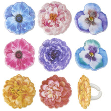 Load image into Gallery viewer, 12PC RINGS GARDEN FLOWERS
