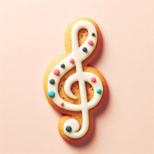 Load image into Gallery viewer, 4&quot; G CLEF COOKIE CUTTER
