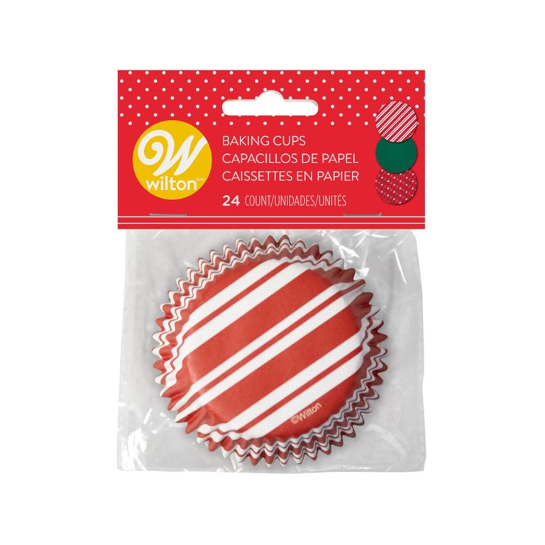 REGULAR HOLIDAY BAKING CUPS 24CT