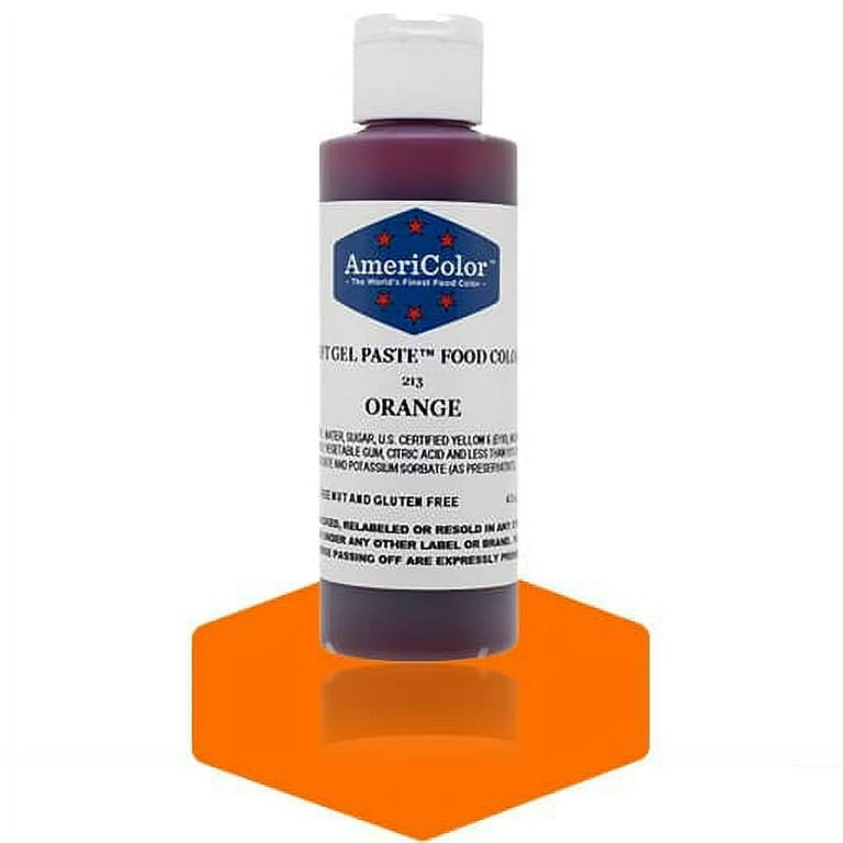 ORANGE GEL COLOR 4.5 OZ