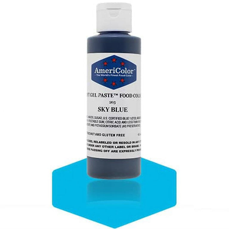 SKY BLUE GEL COLOR 4.5 OZ