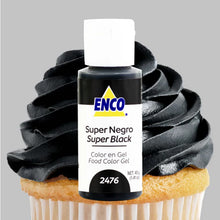 Load image into Gallery viewer, SUPER BLACK GEL COLOR ENCO 1.41 OZ
