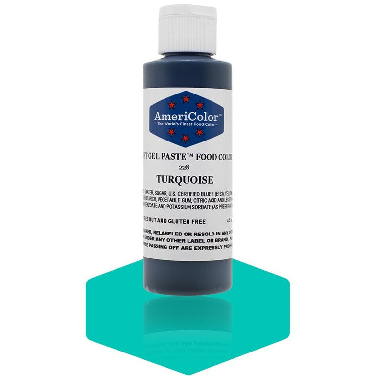 TURQUOISE GEL COLOR 4.5 OZ