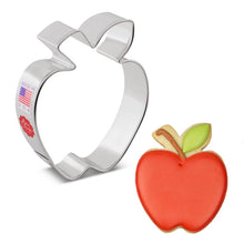 Load image into Gallery viewer, 3.5" APPLE COOKIE CUTTER
