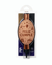 Load image into Gallery viewer, ROSE GOLD FELIZ CUMPLE SPARKLER
