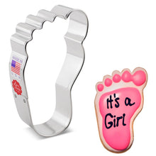 Load image into Gallery viewer, 4" FOOT COOKIE CUTTER
