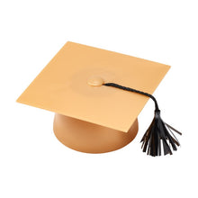 Load image into Gallery viewer, GOLD SMOOTH GRADUATION CAP
