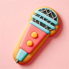 Load image into Gallery viewer, 4.5&quot; MICROPHONE COOKIE CUTTER
