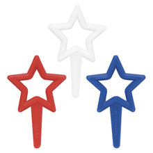 Load image into Gallery viewer, 12CT PUFFY STAR DECOPICS
