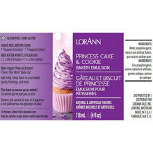 Load image into Gallery viewer, PRINCESS CAKE &amp; COOKIE EMULSION 4 OZ
