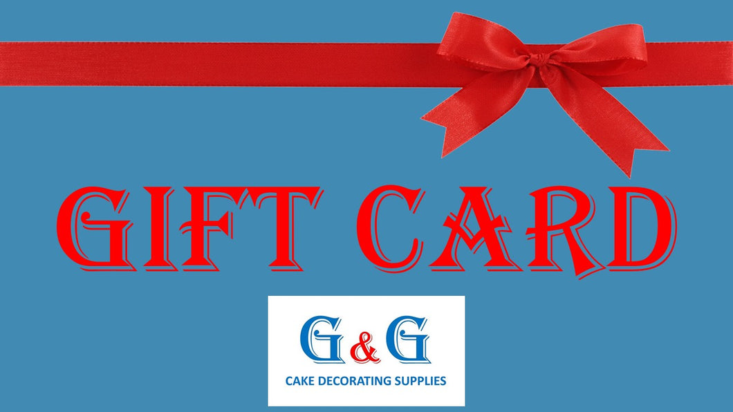 G&G Cake Decorating Supplies Gift Card